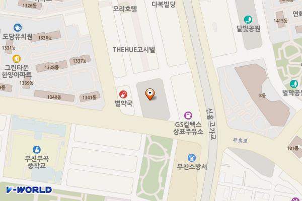 소방서옆 위치 지도 — 경기도 부천시 원미구 중동 1121