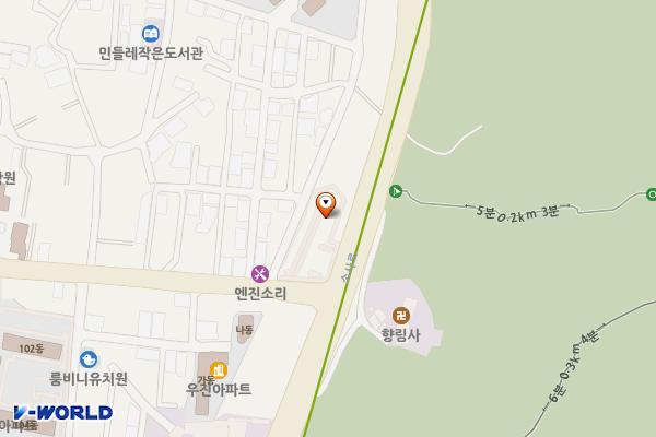 멀뫼노외 위치 지도 — 경기도 부천시 원미구 원미동 177-56