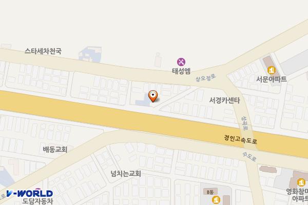 도당교1호 위치 지도 — 경기도 부천시 오정구 오정동 617-3