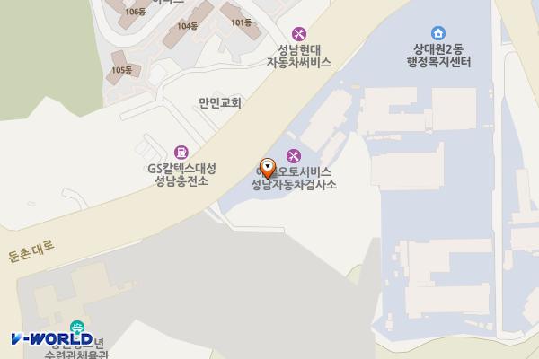 중상60-63 위치 지도 — 경기도 성남시 중원구 둔촌대로352