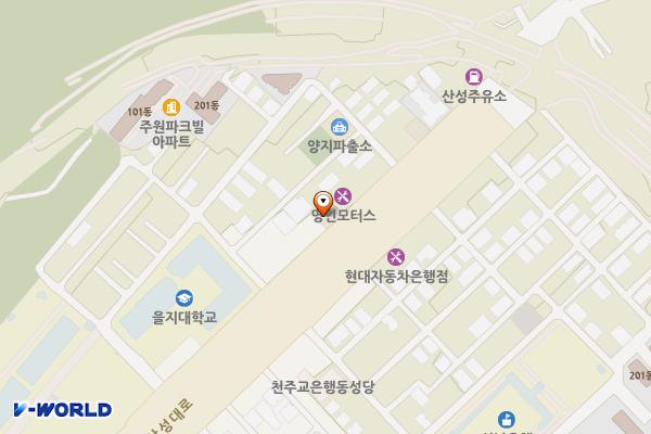 산성대로589 위치 지도 — 경기도 성남시 수정구 산성대로 589