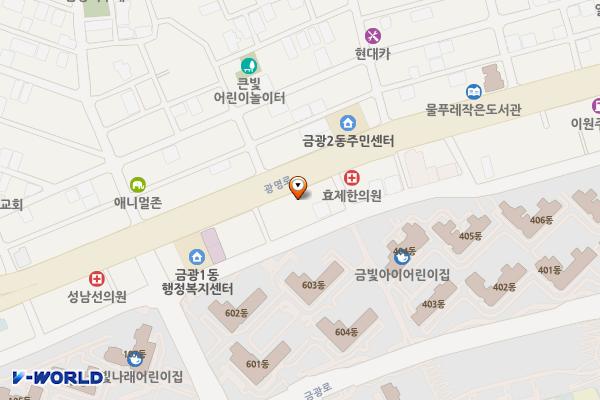 중상86-87 위치 지도 — 경기도 성남시 중원구 광명로 340