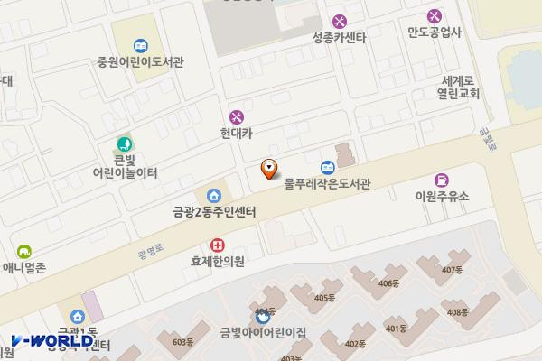 중상88 위치 지도 — 경기도 성남시 중원구 광명로 351