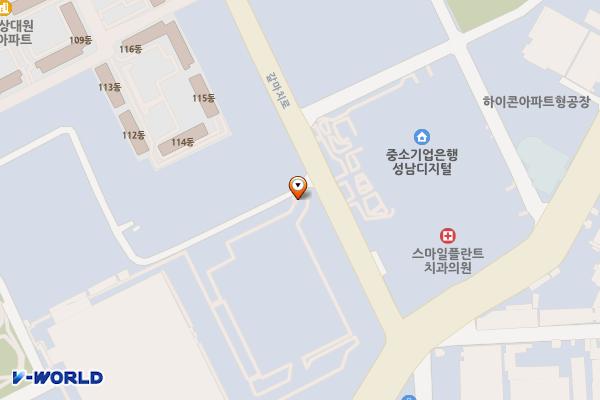 중상32-75 위치 지도 — 경기도 성남시 중원구 사기막골로47