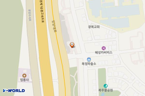 복정 제5공영 위치 지도 — 경기도 성남시 수정구 복정로 55