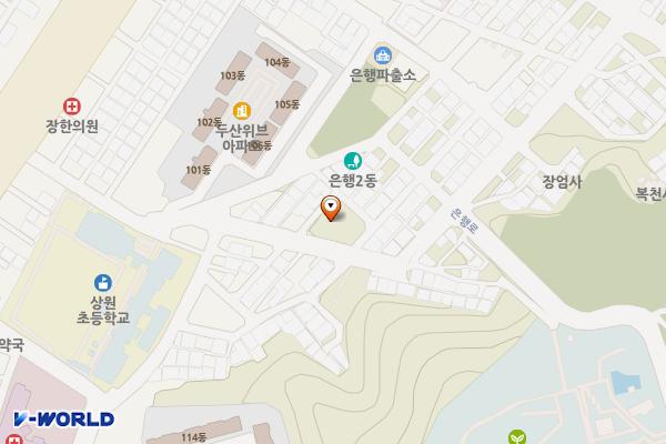 은행동 제7 위치 지도 — 경기도 성남시 중원구 은행로 32번길 5