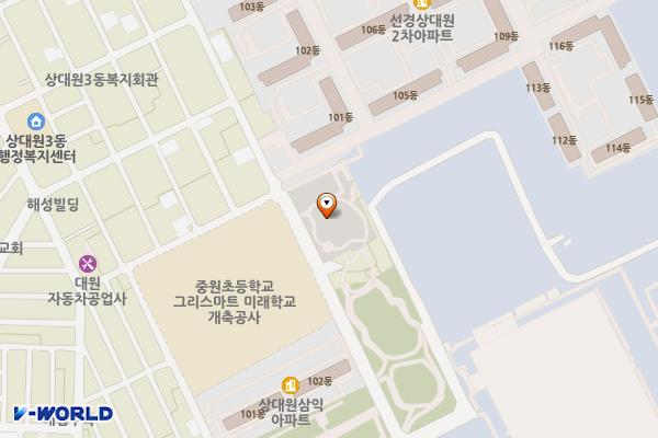 상대원 제1 위치 지도 — 경기도 성남시 중원구 사기막골로45번길 42