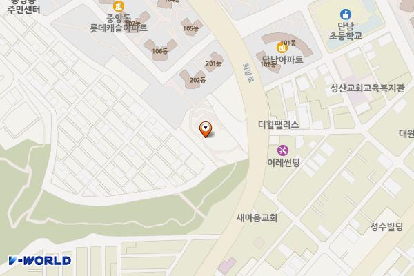 해오름 위치 지도 — 경기도 성남시 중원구 광명로264번길 39