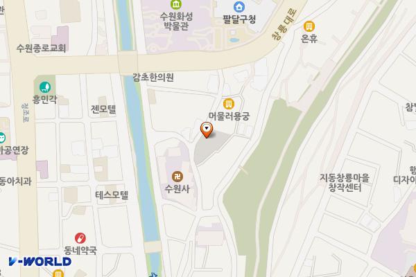 남수동 위치 지도 — 경기도 수원시 팔달구 창룡대로26번길 19