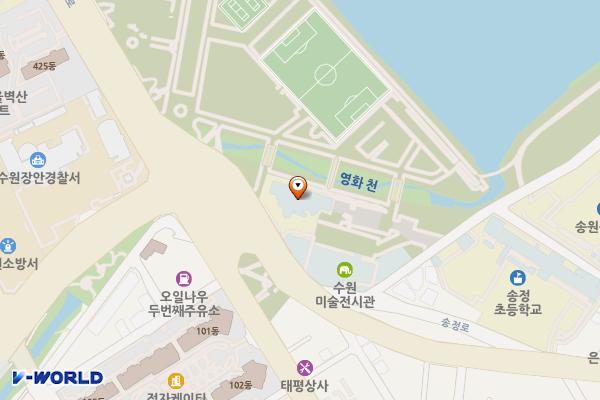만석공원 제1 위치 지도 — 경기도 수원시 장안구 송정로 9