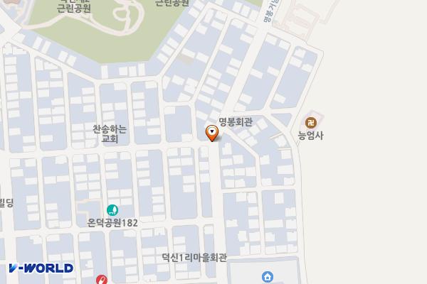 온산덕신시가지노상 위치 지도 — 울산광역시 울주군 온산읍 덕신리 1321-10외
