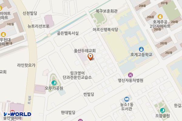 호계동 253-6 위치 지도 — 울산광역시 북구 호계동 253-6