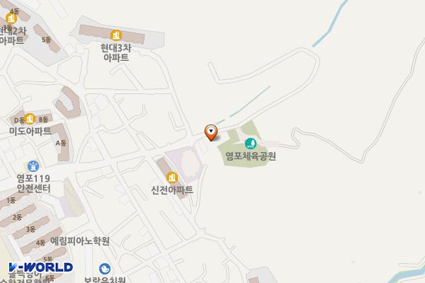 염포마을공동 위치 지도 — 울산광역시 북구 염포동 307-3