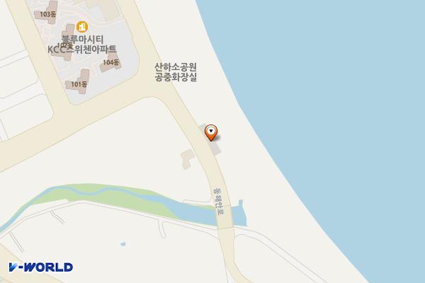 강동산음 위치 지도 — 울산광역시 북구 산하동 965-2