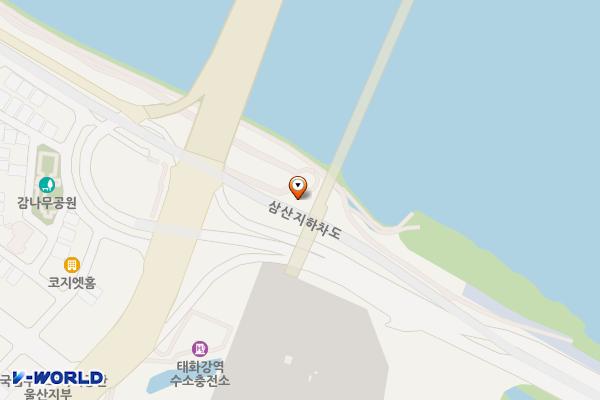 번영교밑 위치 지도 — 울산광역시 남구 삼산동 34-1