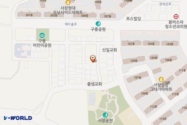 서창6호(정기차량전용) 위치 지도 — 인천광역시 남동구 서창동 556-4
