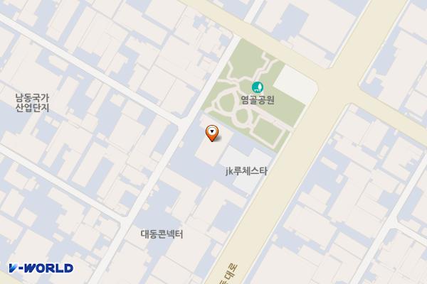 남동공단1(정기차량전용) 위치 지도 — 인천광역시 남동구 함박뫼로347번길 60 (남촌동)
