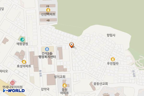 돌산마루제4호 위치 지도 — 인천광역시 남동구 간석3동 37-47
