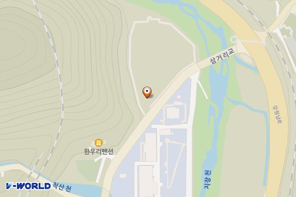 민둥산 운동장 주변 주차장 위치 지도 — 강원특별자치도 정선군 남면 무릉리 784-9