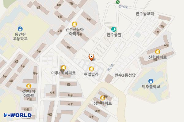 만부 제1호 위치 지도 — 인천광역시 남동구 만수2동 1-148