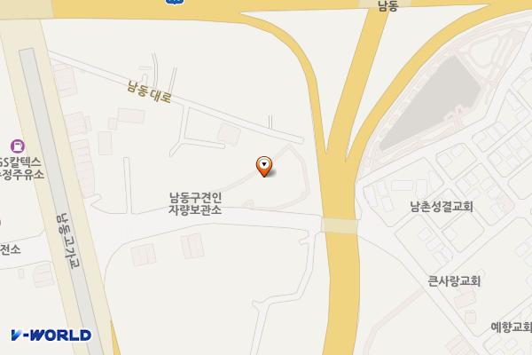 남촌화물주차장(정기차량전용) 위치 지도 — 인천광역시 남동구 남촌동 512-47
