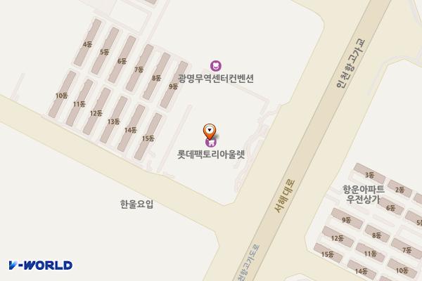 서해대로209번길제1노상주차장 위치 지도 — 인천광역시 중구 서해대로209번길 2(항동7가)
