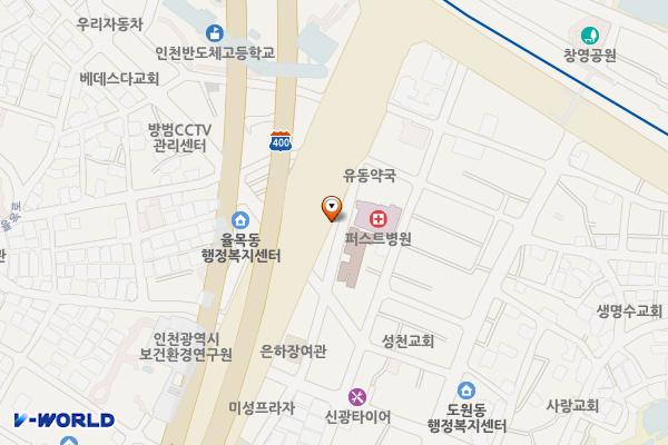 서해대로494번길노상주차장 위치 지도 — 인천광역시 중구 서해대로 488-1(유동)