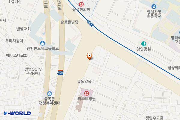 서해대로500번길노상주차장 위치 지도 — 인천광역시 중구 서해대로500번길