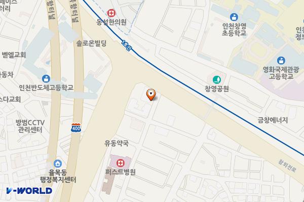 도원서길노상주차장 위치 지도 — 인천광역시 중구 도원서길 109(유동)