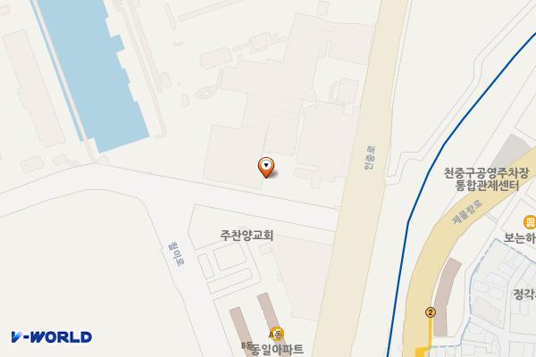 월미로50번길제2노상주차장 위치 지도 — 인천광역시 중구 북성동1가 4