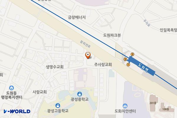 보각선원아래공영주차장 위치 지도 — 인천광역시 중구 도원동 15-3