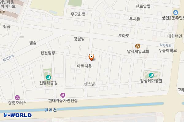 상화로35길 인근 위치 지도 — 대구광역시 달서구 상화로35길 26