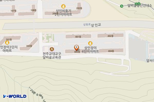 월곡로20길인근 위치 지도 — 대구광역시 달서구 상화로 380