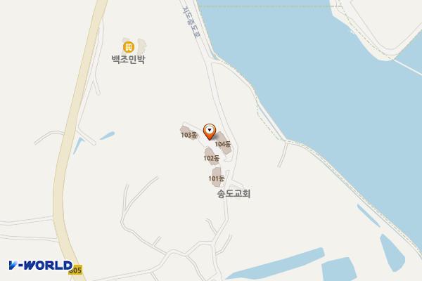가도스타디움 주차장 위치 지도 — 전남광주통합특별시 신안군 지도읍 읍내리 791번지