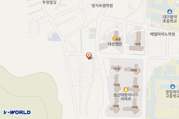 삼정골(1)공영주차장 위치 지도 — 대구광역시 남구 효서길 75