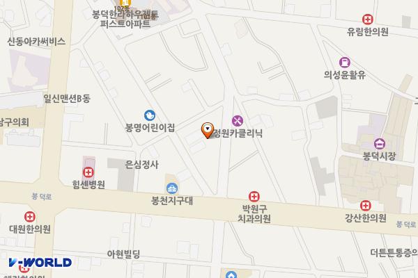 이천동 복개로 노상공영주차장 위치 지도 — 대구광역시 남구 이천로 28길