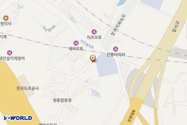 가르뱅이로9길인근 노상공영주차장 위치 지도 — 대구광역시 서구 상리동 239-9