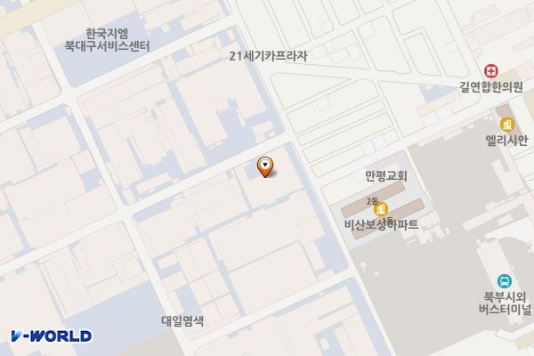 염색공단중앙로12길인근 노상공영주차장 위치 지도 — 대구광역시 서구 염색공단중앙로12길 36