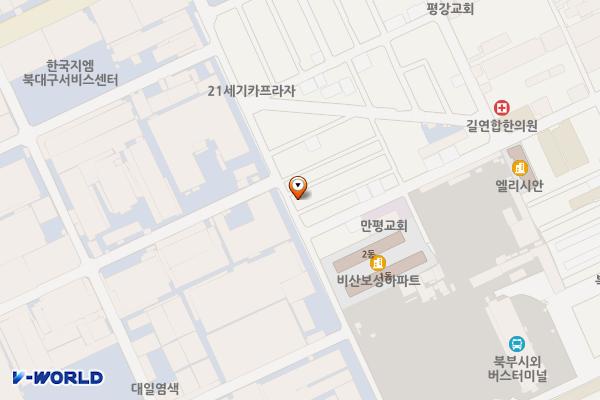 염색공단로11길인근 노상공영주차장 위치 지도 — 대구광역시 서구 염색공단로11길 27
