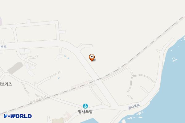 청사포 공영 위치 지도 — 부산광역시 해운대구 중동553