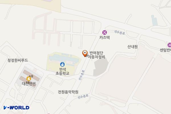 반여동주차장 위치 지도 — 부산광역시 해운대구 선수촌로 215 (반여동)