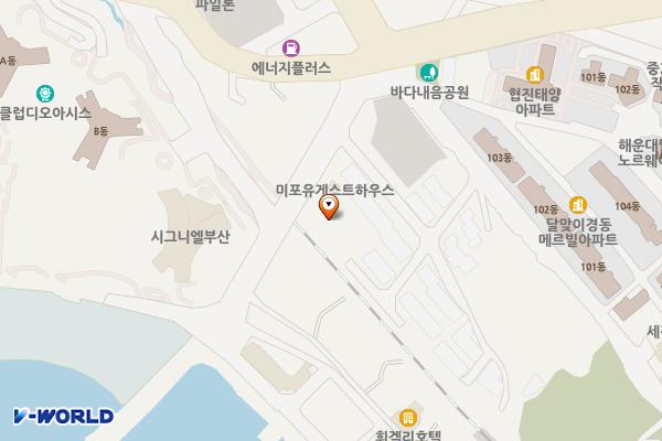 해운대미포주차장 위치 지도 — 부산광역시 해운대구 달맞이길62번길 11