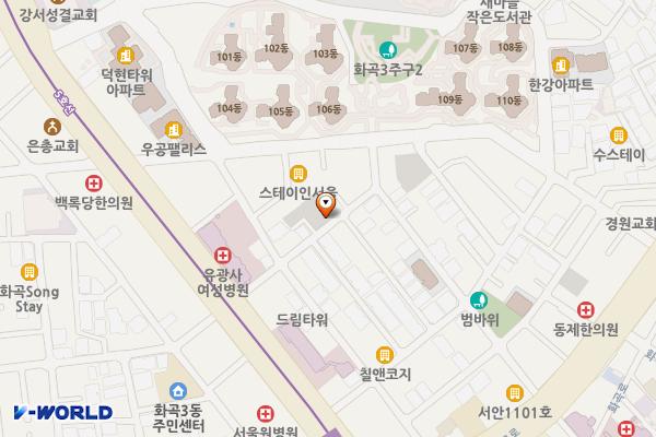 화곡5-1 위치 지도 — 서울특별시 강서구 강서로36길 21