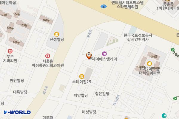 화곡6동 방죽길 위치 지도 — 서울특별시 강서구 공항대로46길 35