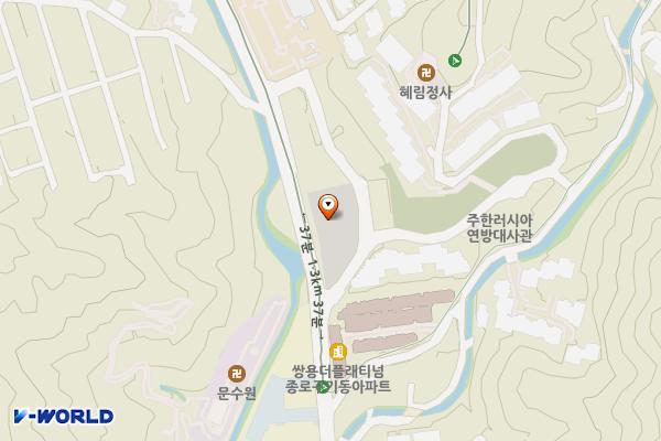 비봉 위치 지도 — 서울특별시 종로구 구기동139-9