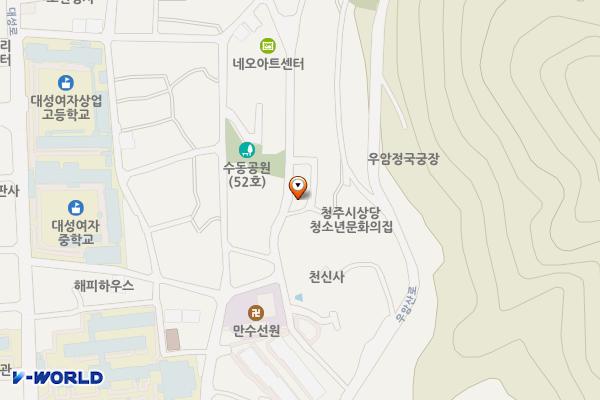 수암골1 위치 지도 — 충청북도 청주시 상당구 수동 112-60