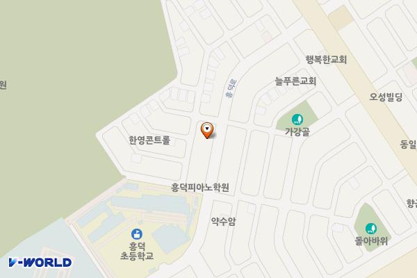행복이발관부근 위치 지도 — 충청북도 청주시 흥덕구 흥덕로 133