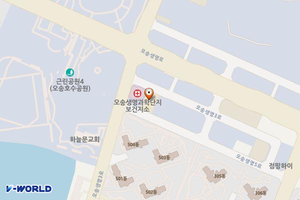 이조복집~오송119안전센터 위치 지도 — 충청북도 청주시 흥덕구 오송생명3로 71-5