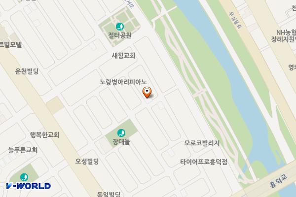 대림빌라 앞 위치 지도 — 충청북도 청주시 흥덕구 사운로206번길 33-2