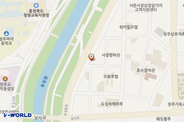 무심동로제내지 위치 지도 — 충청북도 청주시 상당구 무심동로372번길 2-15